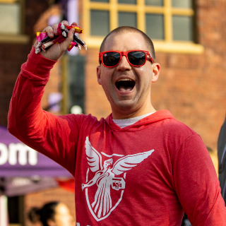Young Alumni Council at Homecoming Parade
