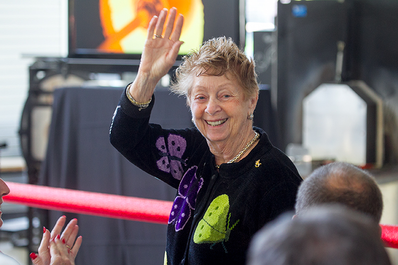 Marilyn K. Glick at the facility groundbreaking ceremony