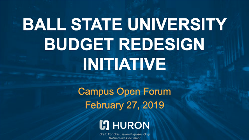 Campus Open Forum presentation cover