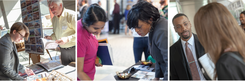 2019 CAP Job and Internship Fair in the Worthen Arena Concourse