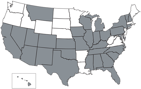 Locations of CBER sourced stories