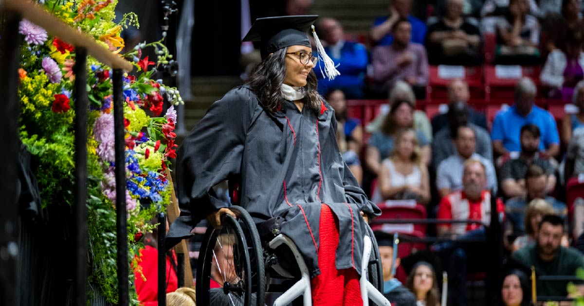 Ball State Summer 2025 commencement ceremony.