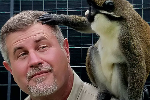 Wild World of Animals with monkey