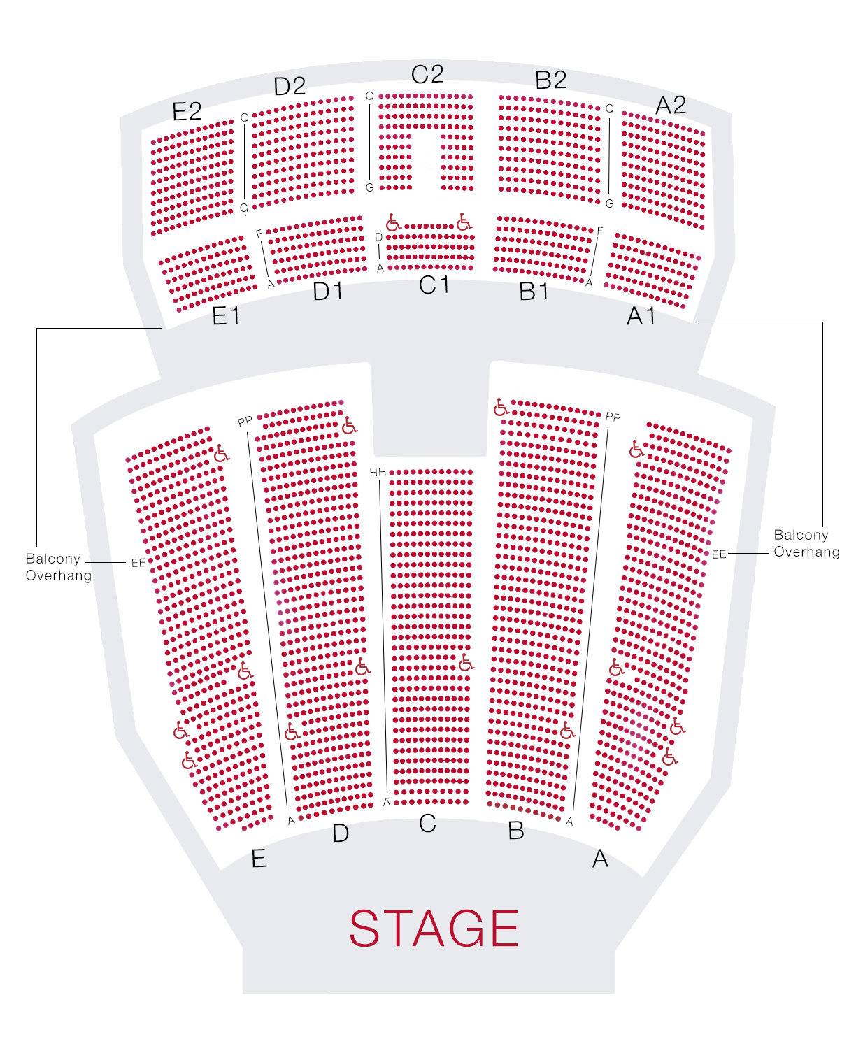 Emens Auditorium Muncie In Seating Chart