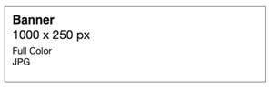 Email Banner Specs