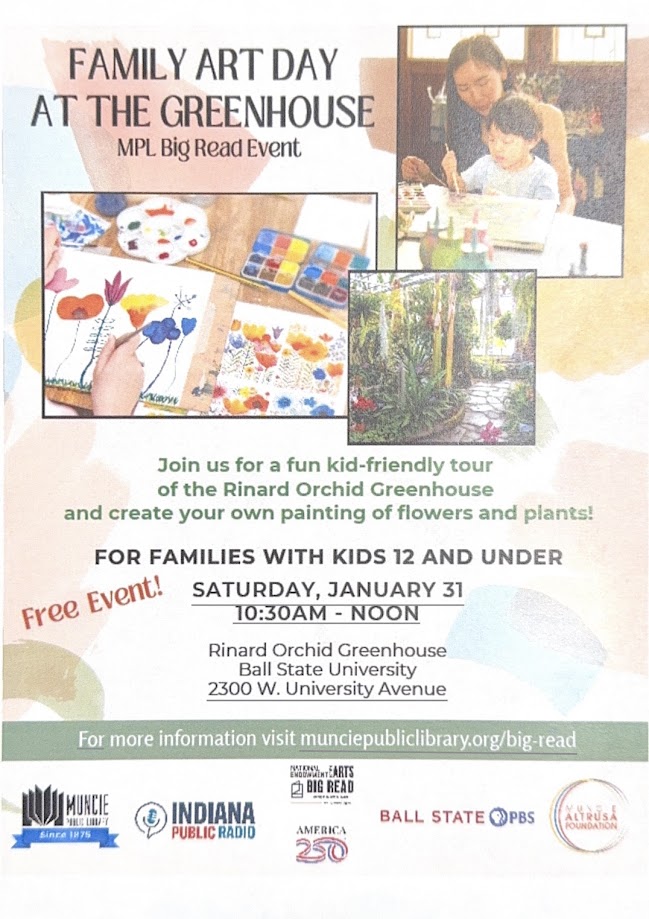 art in the greenhouse flyer 2026