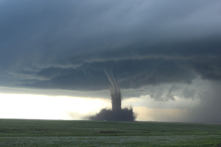 photo of landspout