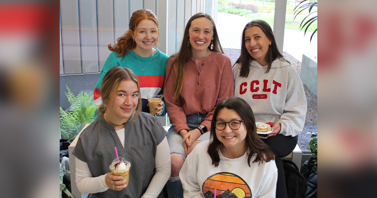 Students at Fire up for Finals