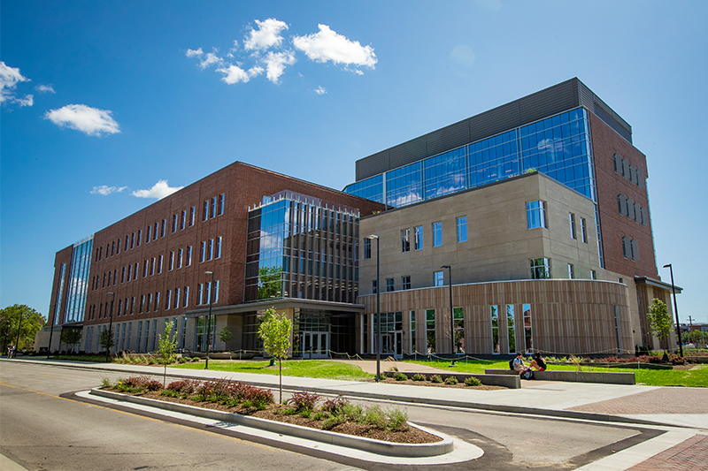 The Health Professions Building In Muncie, Indiana houses our School of Nursing and RN to BSN program faculty