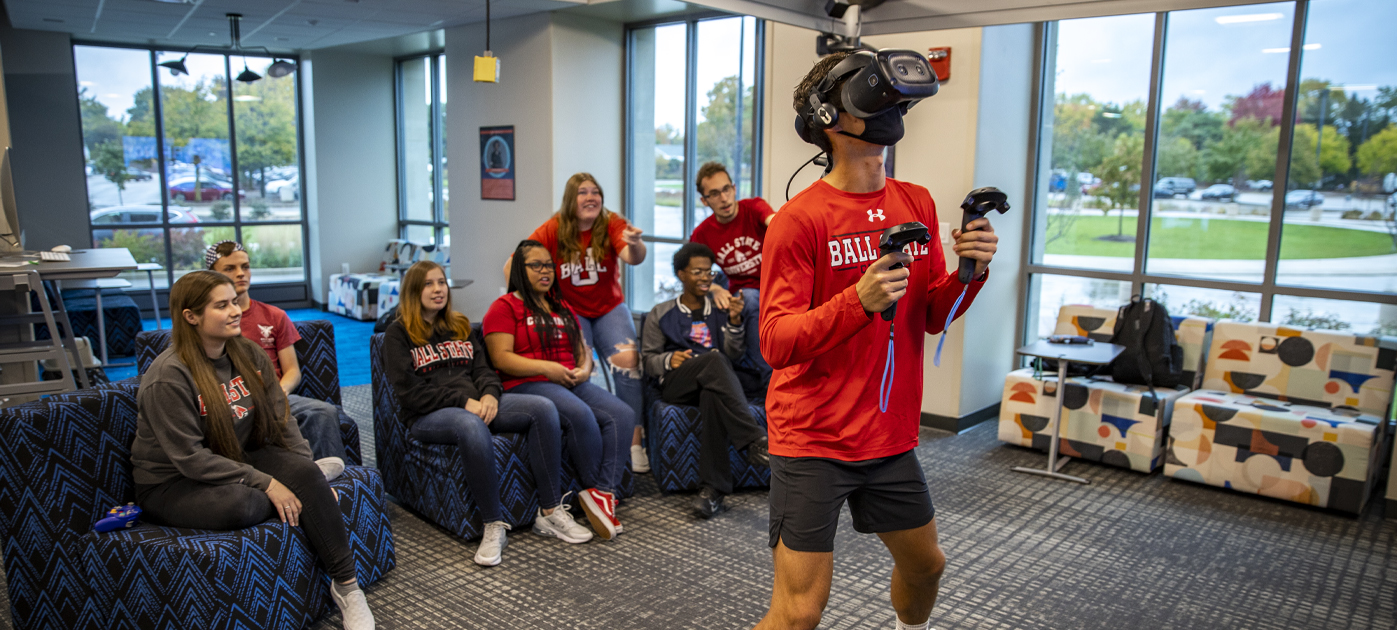 Students in STEM lab