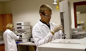 HPL Chromatography Lab Photo