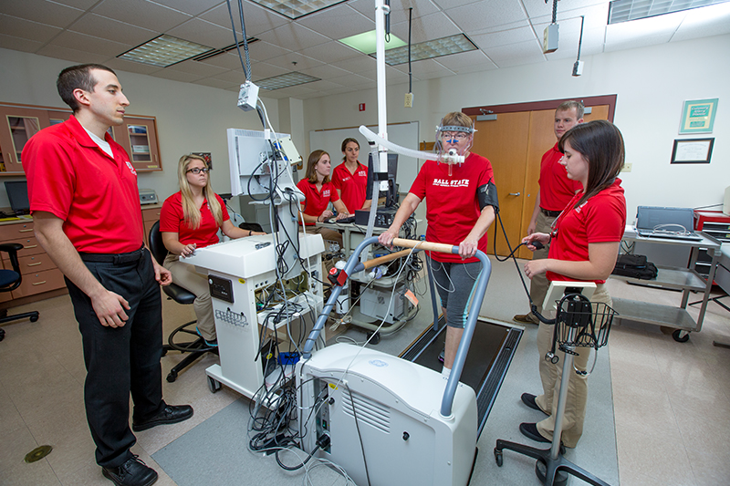 Human Performance Lab graduate students