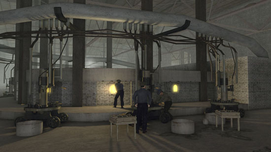 Ball Glass Factory in Blue Mars