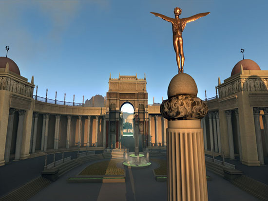 Court of the Universe in Blue Mars