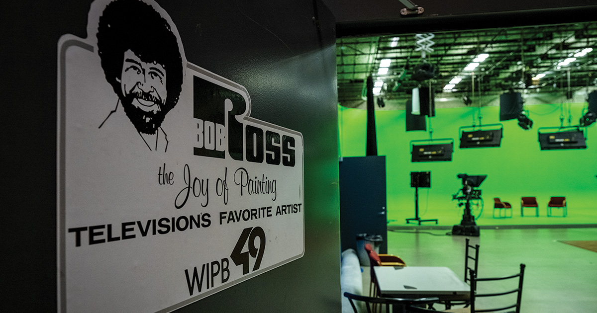 Bob Ross TV Studio