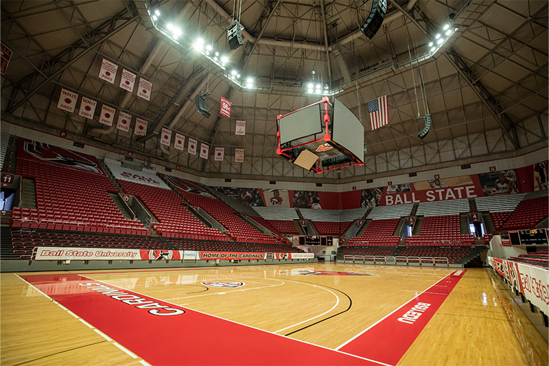 Empty Worthen Arena