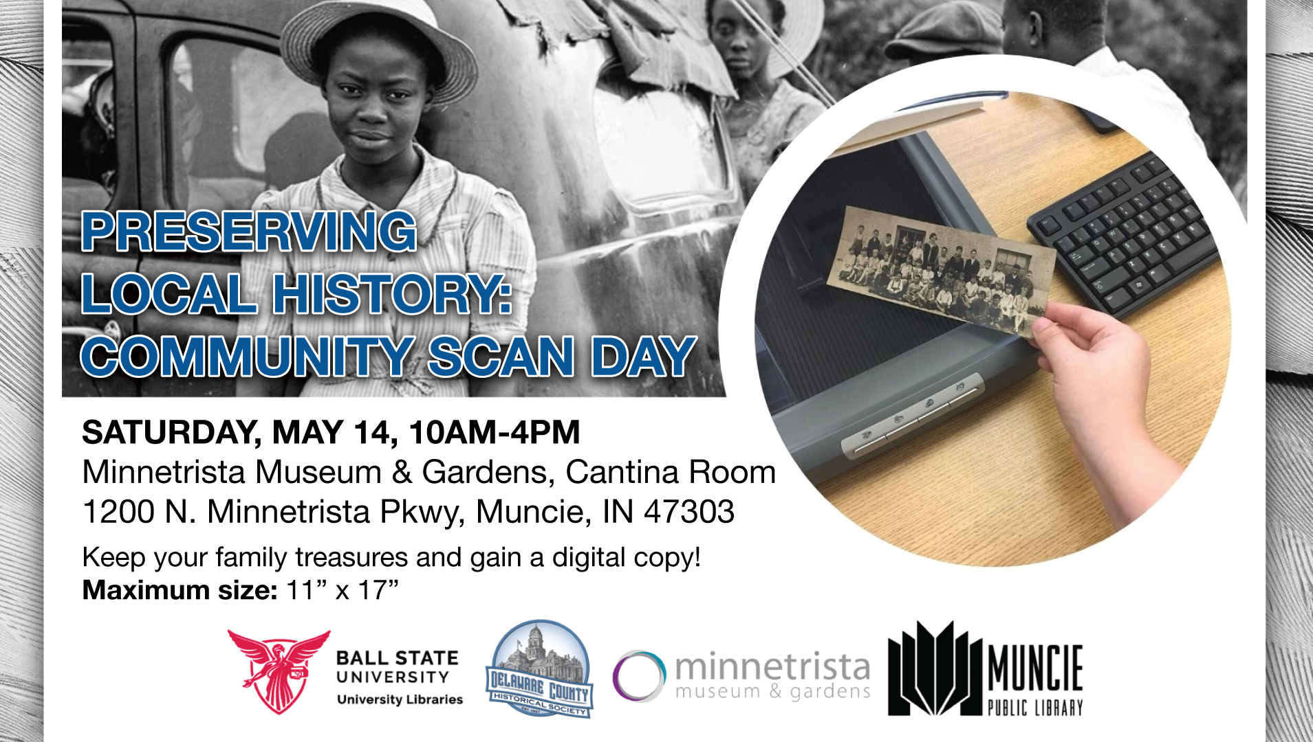 UL MPL Preserving Local History Community Scan Day
