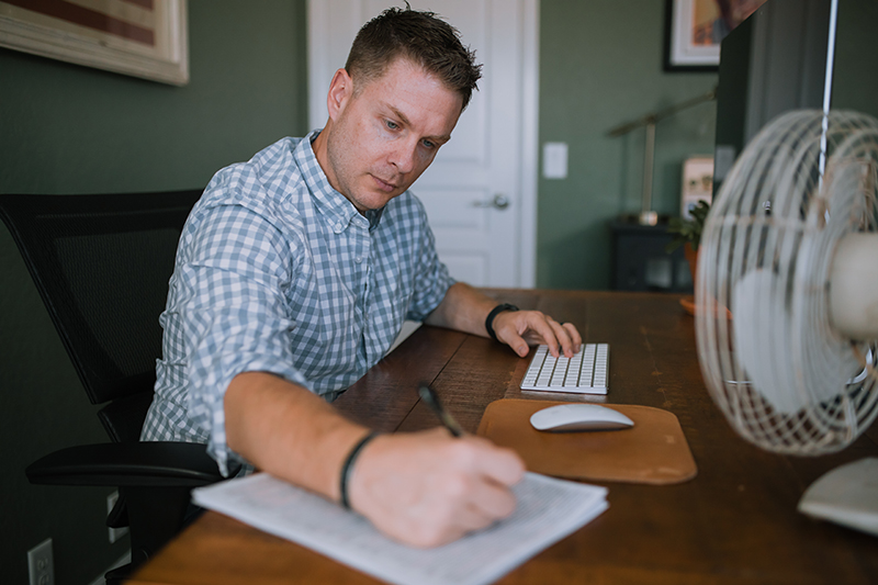 Josh Michael, alum of the Online Business Administration program