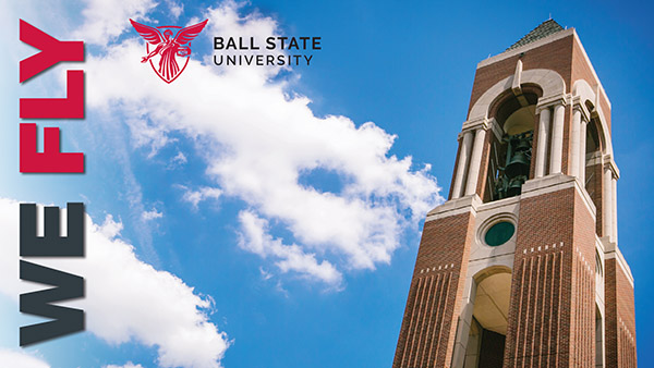 We Fly graphic with Shafer Tower