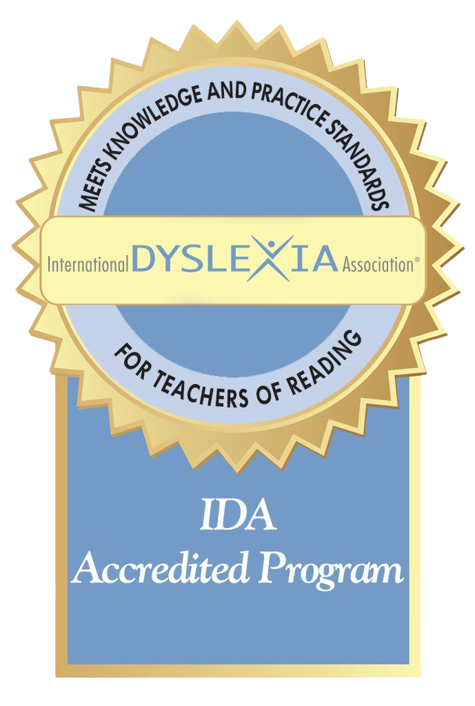 International Dyslexia Association Accreditation logo. 