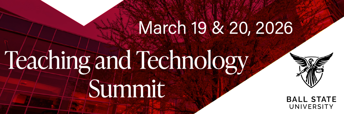A banner for the teaching and technology summit, advertising dates March 19 and 20