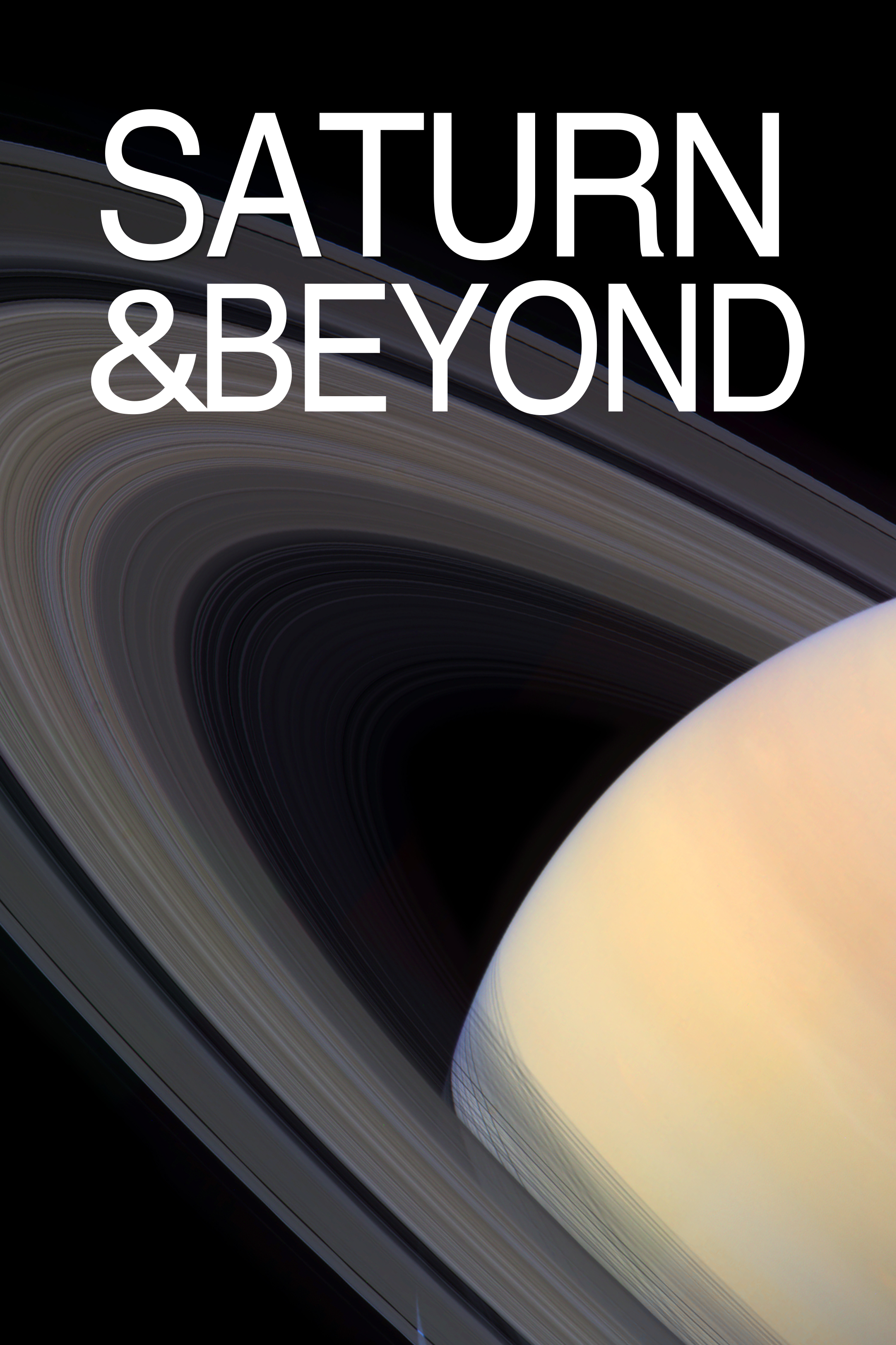 'Saturn and Beyond' poster