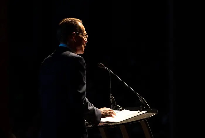 President speaks at centennial celebration