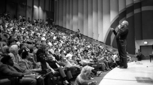 Interior view of Pruis Hall
