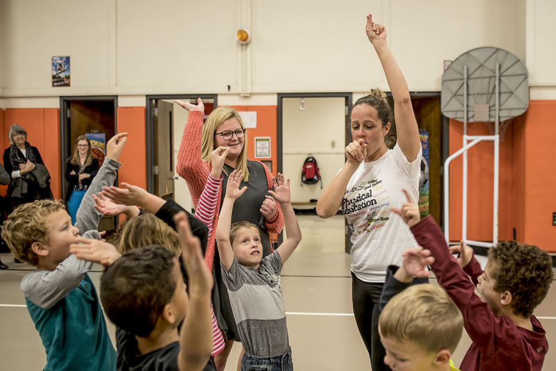 students at Indiana School for the Deaf
