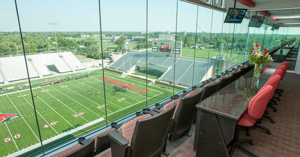 Scheumann Stadium Press Box
