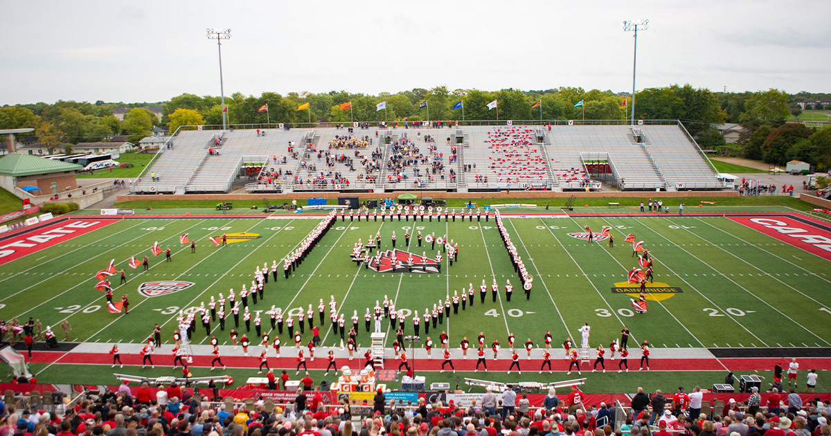Scheumann Stadium Game Field
