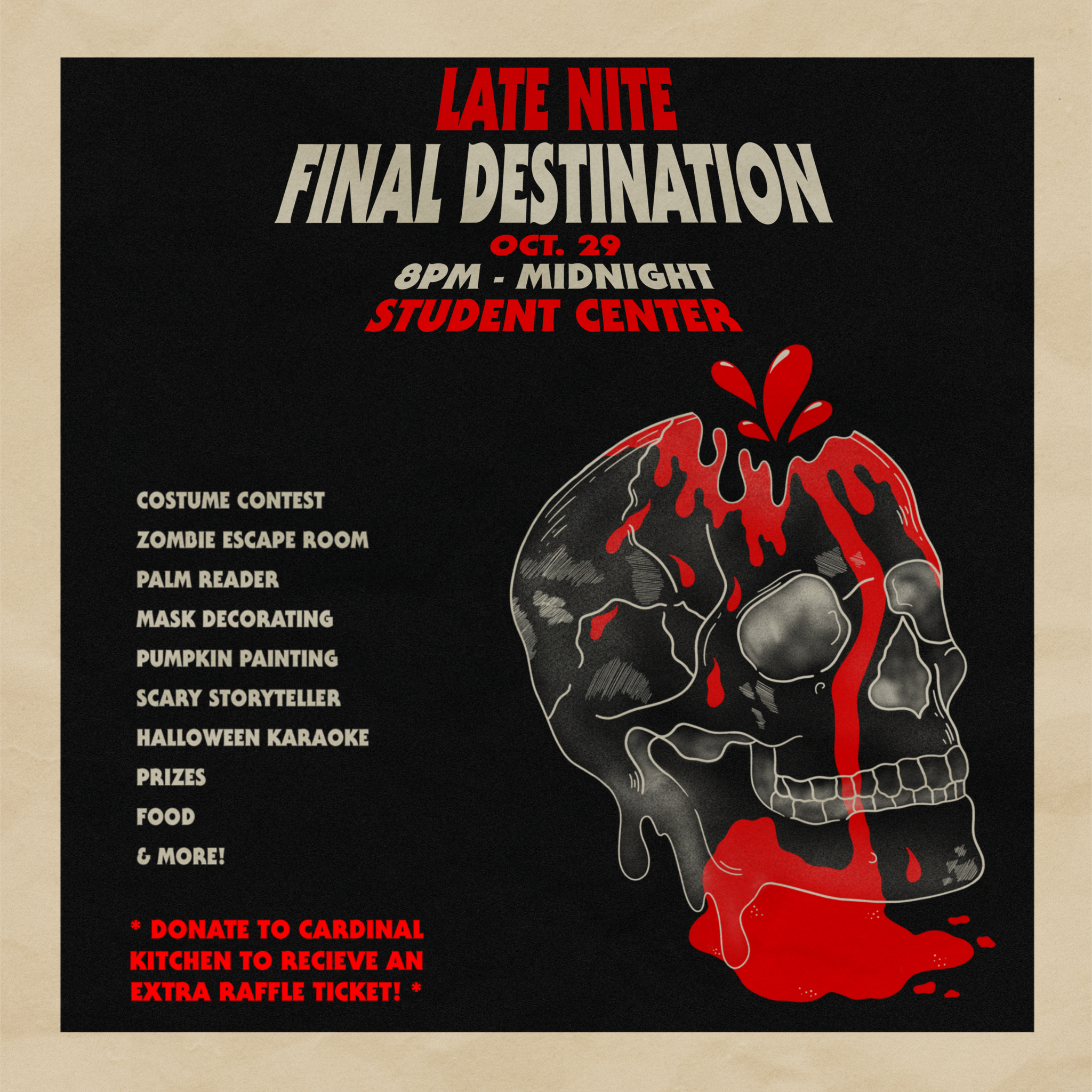 Late Nite Final Destination Ball State University