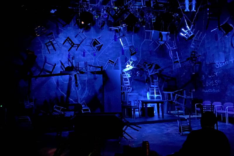 Ball State theatre set design.
