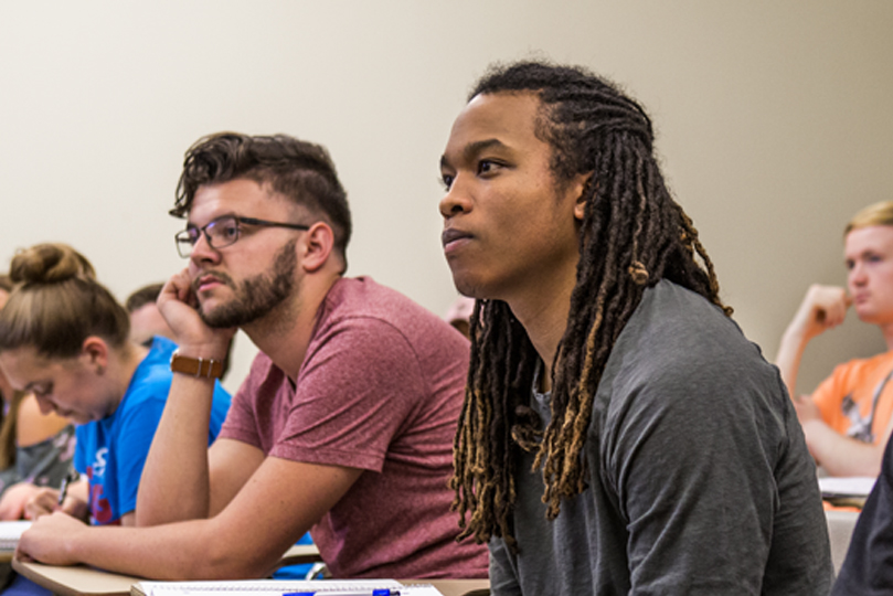 Students in the classroom