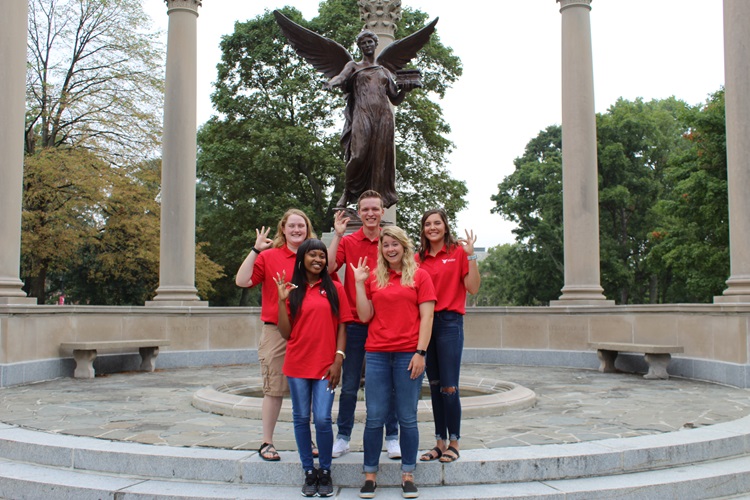 Gabe Cochard and other commuter ambassadors