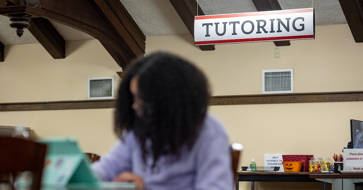 tutoring desk