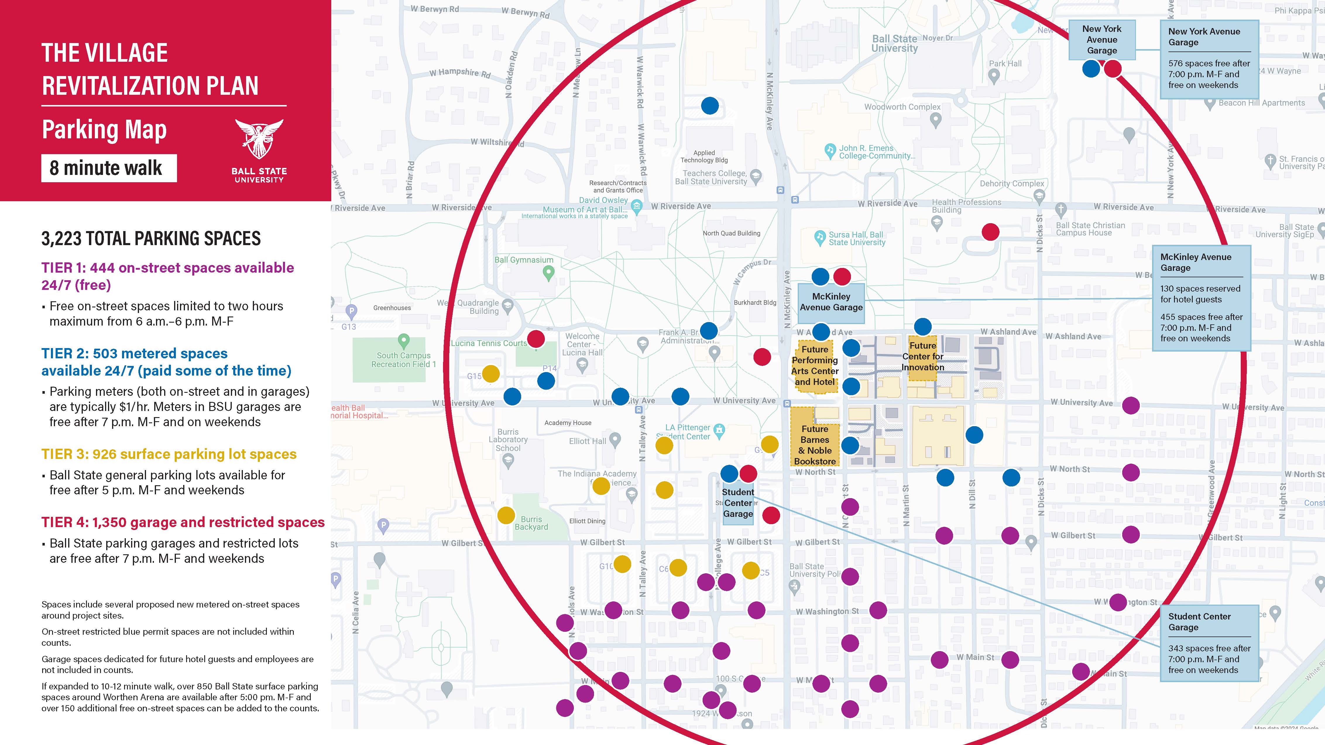 Parking Map 8 min. walk