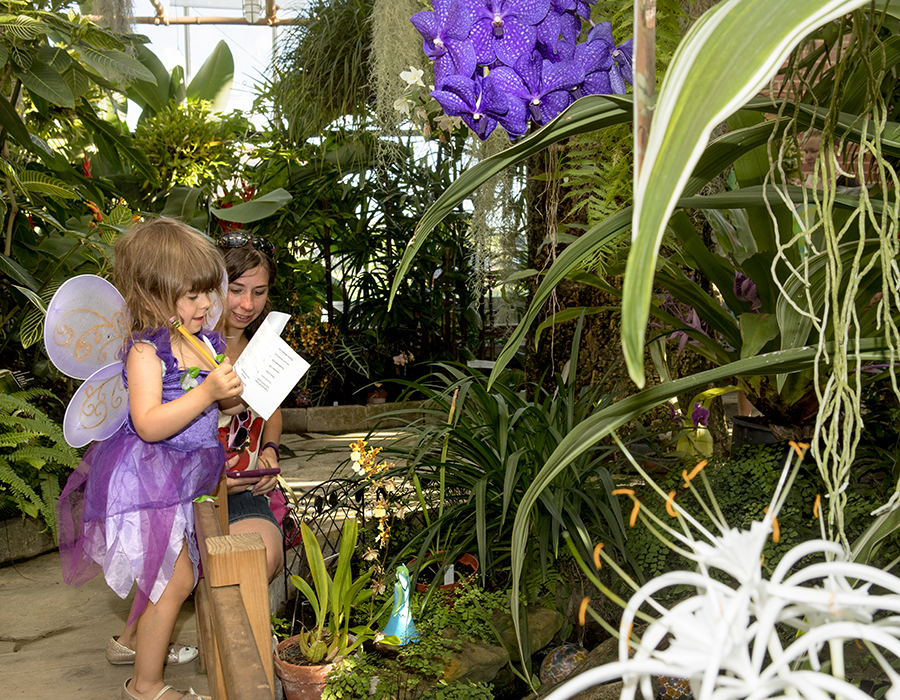The Dr. Joe and Alice Rinard Orchid Greenhouse