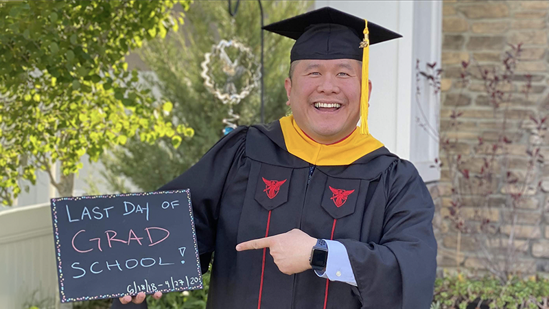 Image is of Quantitative Psych Master's student.