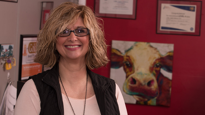 Tammy Carney smiling