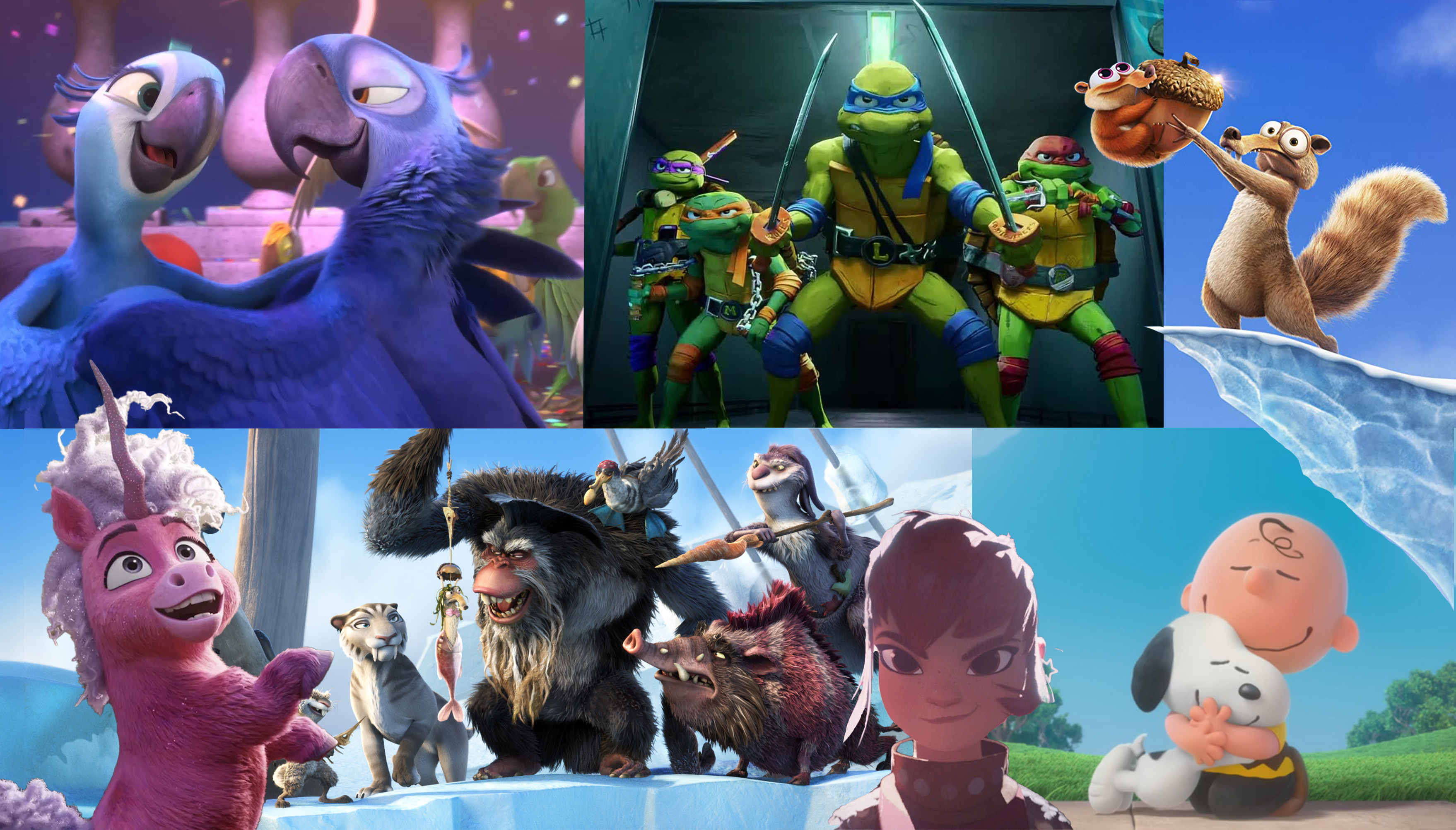 Examples of Sabine Heller's animation work.