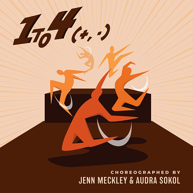 figures dancing around the title "1to4 (+,-)"