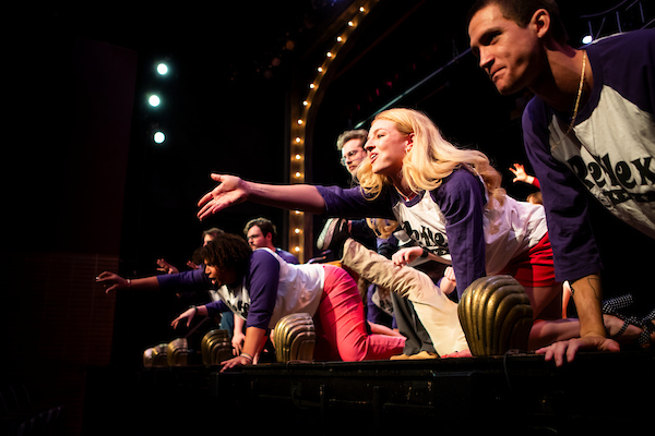 Reflex Improv performing at the 2023 Theatre and Dance Awards Ceremony