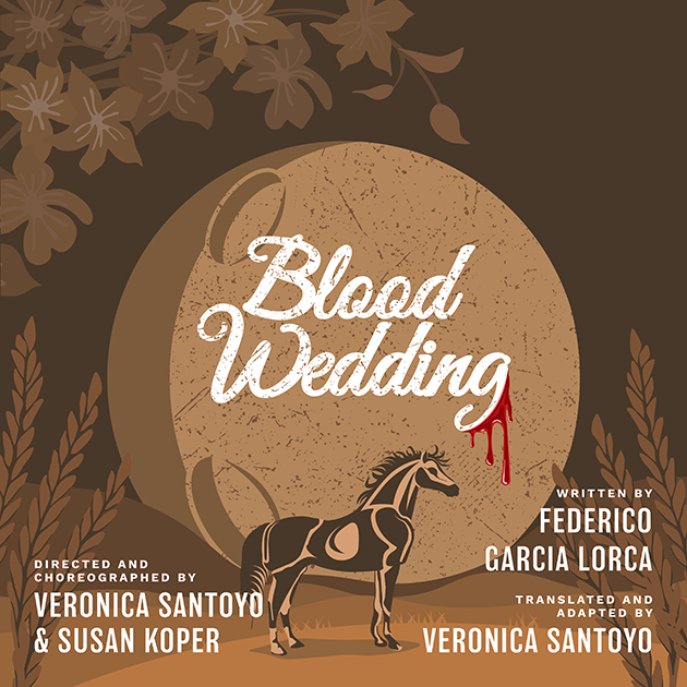 Blood Wedding poster designed by Studio 165+