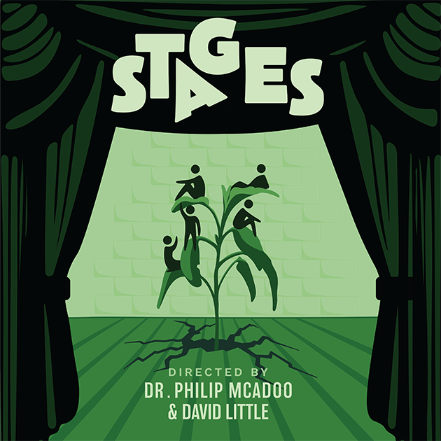 Stages poster designed by Studio 165+