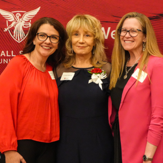 Nursing alumni at the banquet