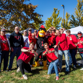 Ball State University Reunion Row at Homecoming
