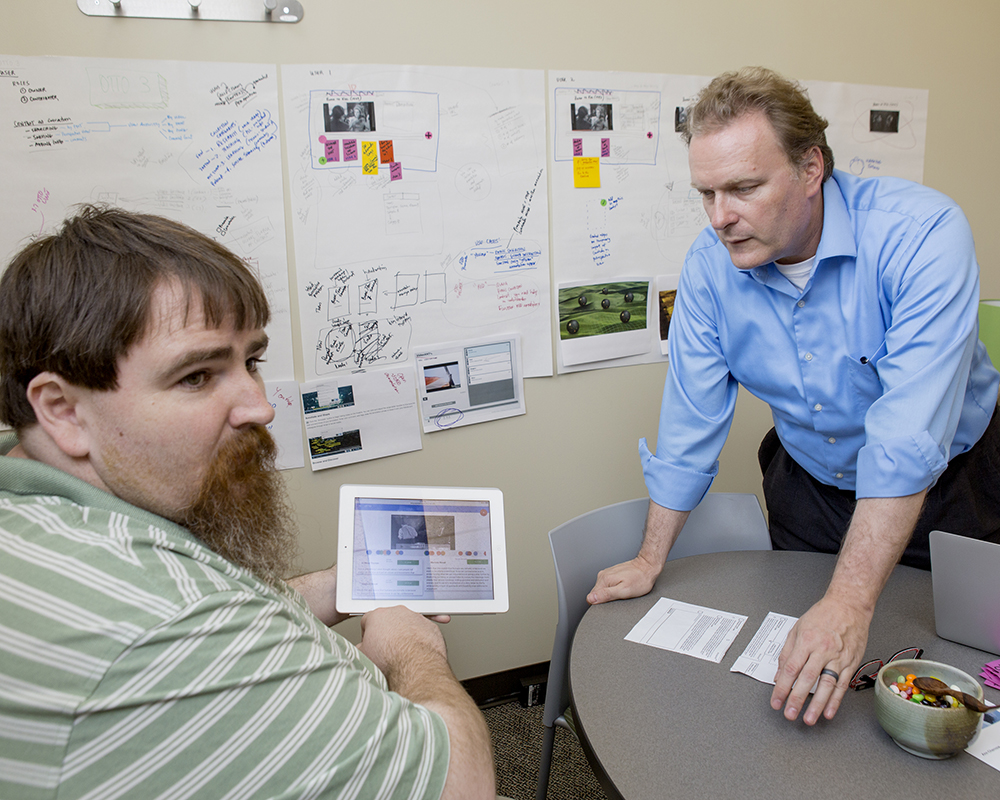 Richard Edwards and Chris Turvey