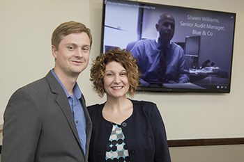 Eli Parks and Jennifer Bott