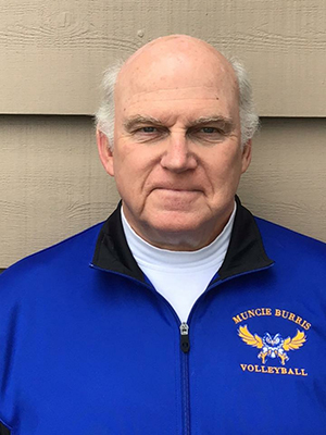 Jim Craig, volleyball coach for Burris Laboratory School